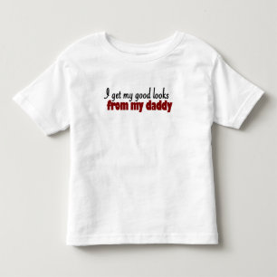 Gute Blicke vom Vati Kleinkind T-shirt