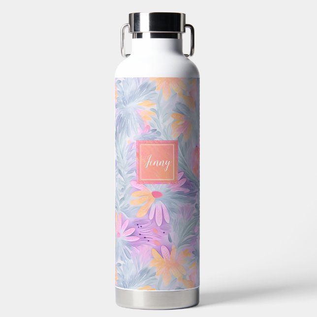 Gute Blume ohne Kunststoff Trinkflasche (Vorderseite)