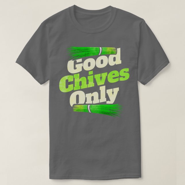 Gute Chips nur Vegetarier oder gehen Vegan T-Shirt (Design vorne)