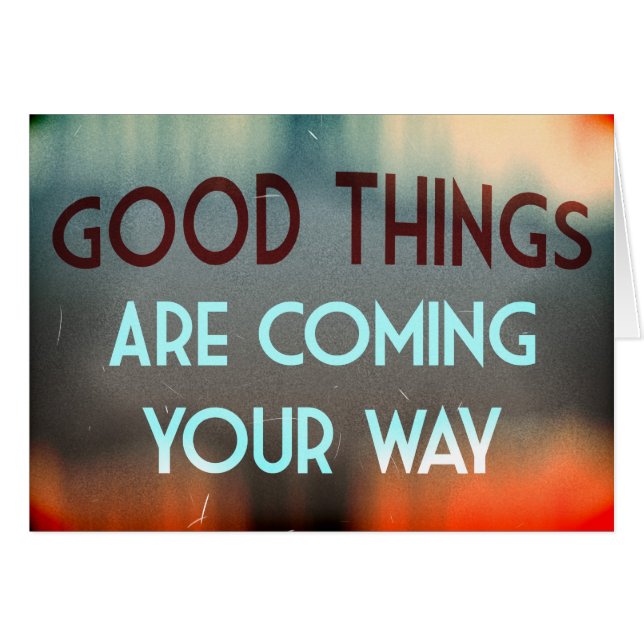 Gute Dinge (Vorderseite (Horizontal))