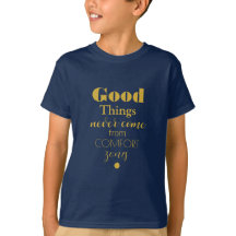 'Gute Dinge .... KOMFORTzonen.' Jungen Navy