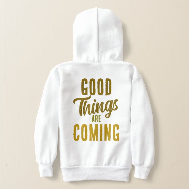 Gute Dinge Kommen ☀️ Hoodie (AblageHinten)