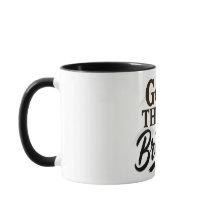 "Gute Dinge sind im Gange" Positive Zitat Tasse