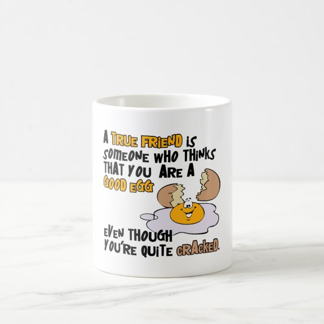 Gute Ei-Tasse - wählen Sie Art u. Farbe Kaffeetasse (Mittel)