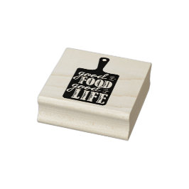 Gute Ernährung Gummistempel