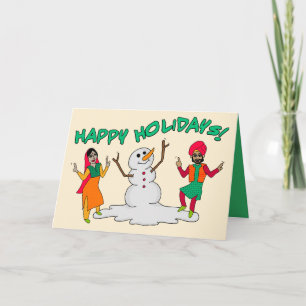 Gute Ferien! Feiertagskarte