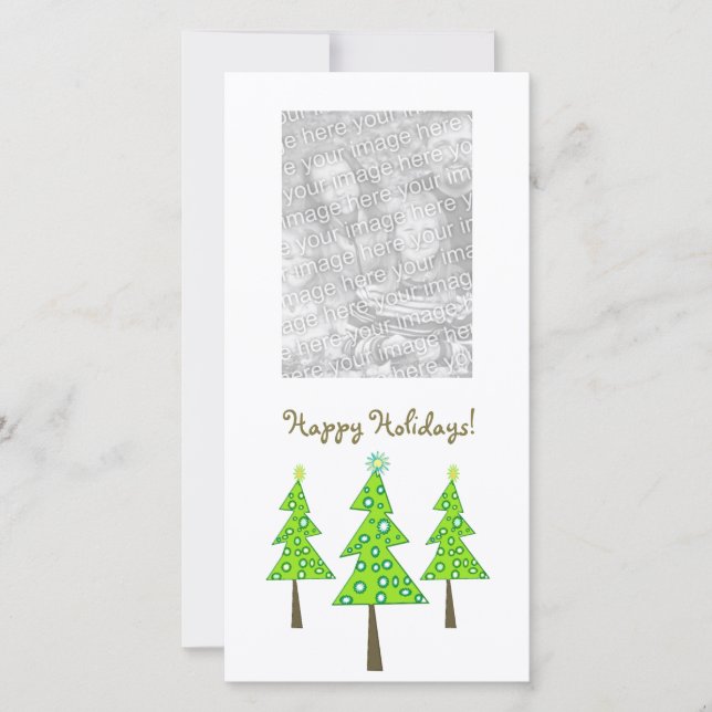 Gute Ferien! Feiertagskarte (Vorderseite)