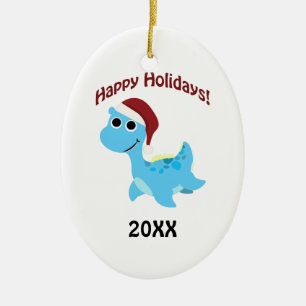 Gute Ferien! Niedlich Nessie Keramikornament