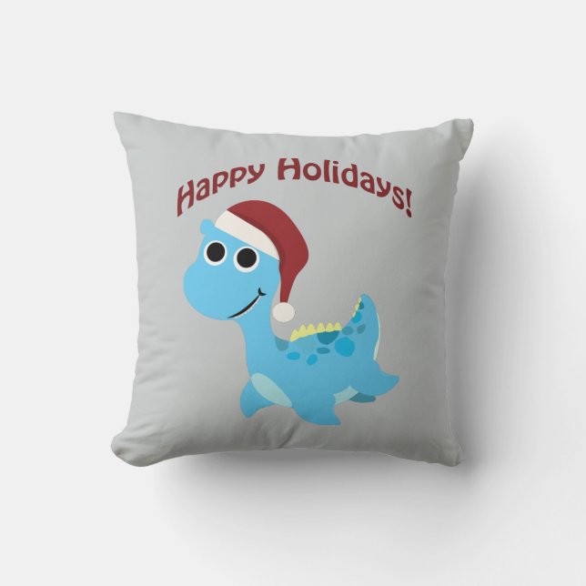 Gute Ferien! Niedlich Nessie Kissen (Vorderseite)