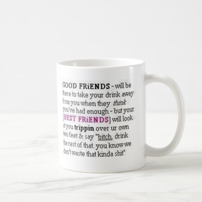Gute Freund-Tasse Kaffeetasse (Rechts)