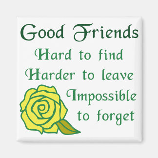 Gute Freunde Magnet