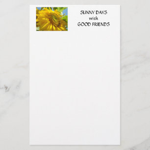 Gute Freunde Schreibwaren SONNENBLUMEN SONNENBLUME Briefpapier