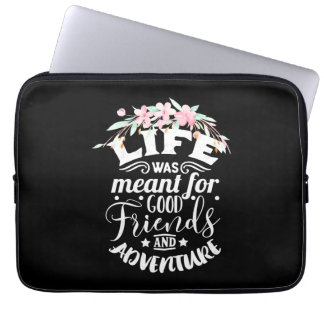 Gute Freunde und Abenteuer Laptopschutzhülle