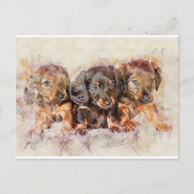 Gute Freundschaft Postkarte (Vorderseite)