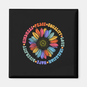 Güte Frieden Gleichheit Liebe Hoffnung Diversity M Magnet