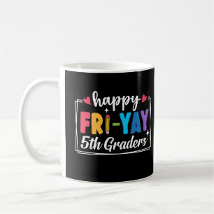 Gute Fünf-Jährige zurück zum Schullehrer Kaffeetasse