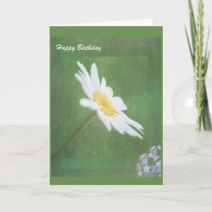 Gute Geburtstagskarte mit schönen Blume. Karte