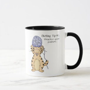 Gute Haltung - Ringer-Tasse Tasse