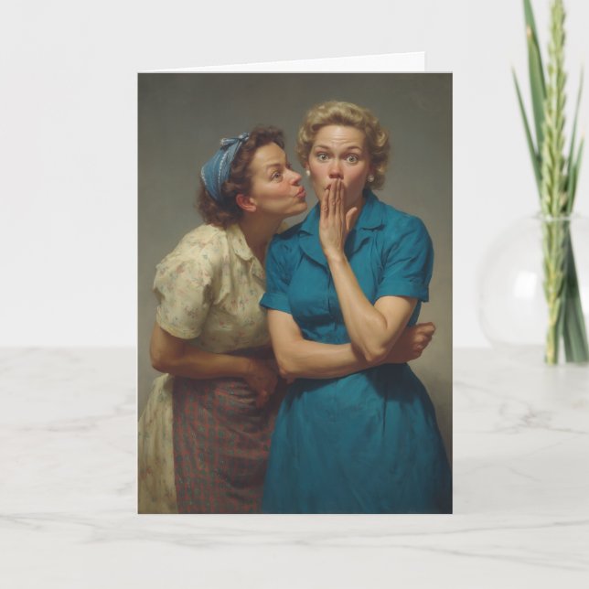 "Gute Hände" Geburtstag Karte (Vorderseite)