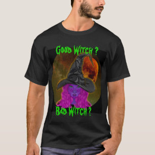 Gute Hexe Böse Hexe Halloween-Party T-Shirt