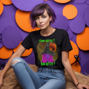 Gute Hexe Böse Hexe Halloween-Party  T-Shirt