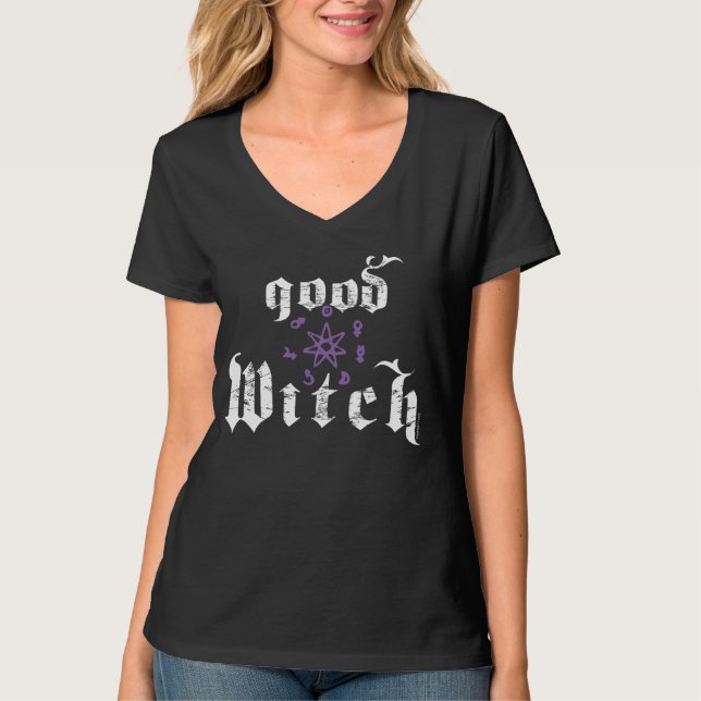 Gute Hexe (dunkel) T-Shirt (Vorderseite)