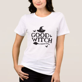 Gute Hexe, Hexenhut, Halloween-T - Shirt