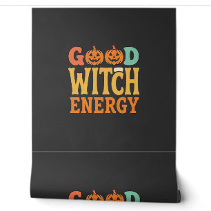 Gute Hexen Energie Halloween Kürbis Design_1 Tapete