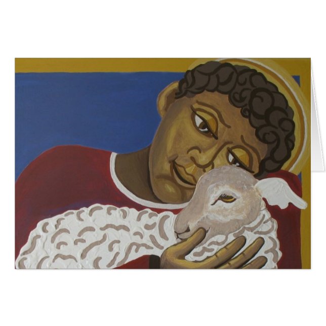 Gute Hirtenkarte (Vorderseite (Horizontal))