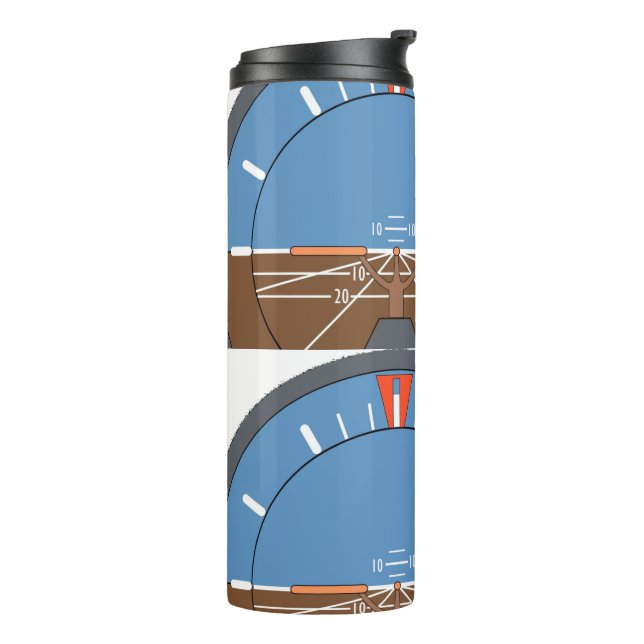 Gute Höhenlage - Höhenanzeiger Leggings Thermosbecher (Nach links gedreht)