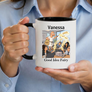 Gute Idee Feen-Kollege Lustige Personalisierte Kaf Tasse