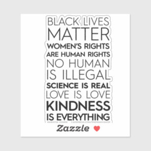 Güte ist alles Vinyl Aufkleber