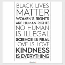 Güte ist alles Vinyl Aufkleber