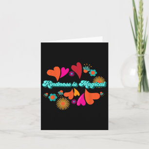 Güte ist der magische Boho Hippie Stil Motivierend Karte