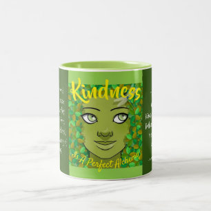 Güte ist eine perfekte Alchemie-Kaffee-Tasse Zweifarbige Tasse