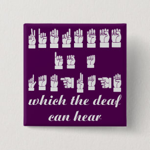 Güte ist eine Sprache, der das taube 2 hören kann Button