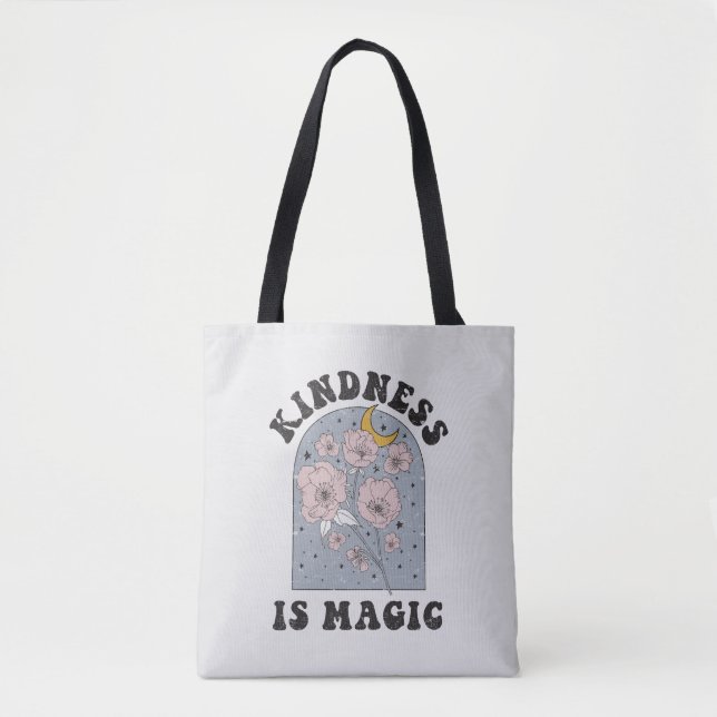 Güte ist magische Vintage Blume Tasche (Vorderseite)