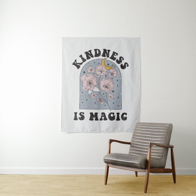 Güte ist magische Vintage Blume Wandteppich (Beispiel)