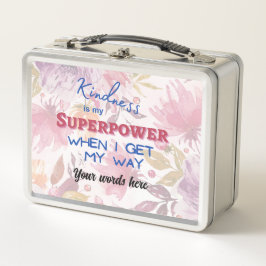 Güte ist mein superleistungsfähiges Metal-Lunchbox Metall Brotdose