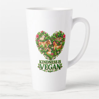 Güte ist Vegan – Lass dein Herz entscheiden Milchtasse
