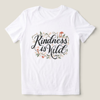 Güte ist wilde florale Whimsikkunst Tri-Blend Shirt