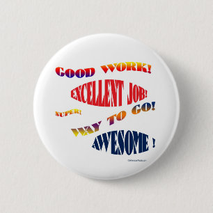 GUTE JOB-KNÖPFE BUTTON