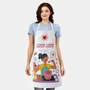 Gute Küchen-Schürze – Lustige & Motivierende Küche Schürze