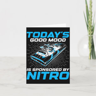Gute Laune der Männer, gesponsert von Nitro für Dr Karte