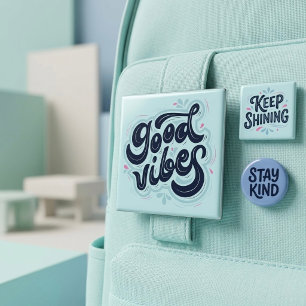 Gute-Laune-Knopf Button