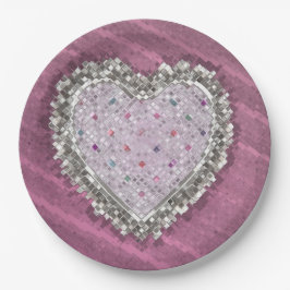 Gute Liebe Pappteller