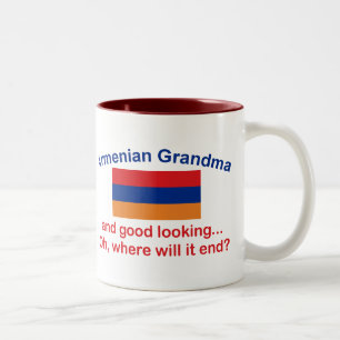 Gute Lkg Armenian-Großmutter Zweifarbige Tasse