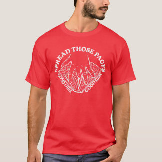 Gute Mädchen lesen schlechte Bücherzwei Seiten Jun T-Shirt