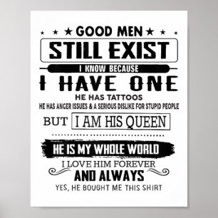 Gute Männer gibt es immer noch, weil ich eine Höll Poster