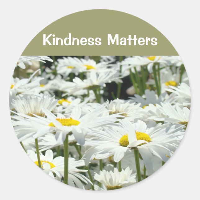 Güte Materie Sticker Kind Güte Daisy (Vorderseite)